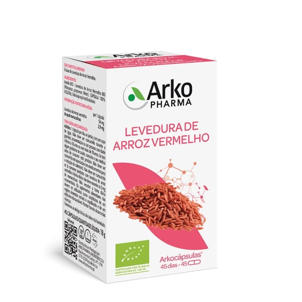 Arkocapsulas Leved Arroz Verm Caps X45,   cáps(s)